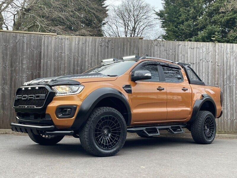 Orange Used 2019 Ford Ranger Wildtrack Pickup | £22,495 - Image 1/4