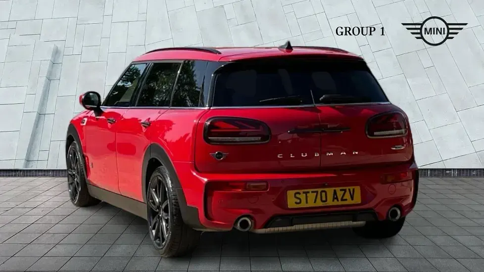 Used Mini John Cooper Works Clubman 306 HP (225 kW) 2020 Red Estate