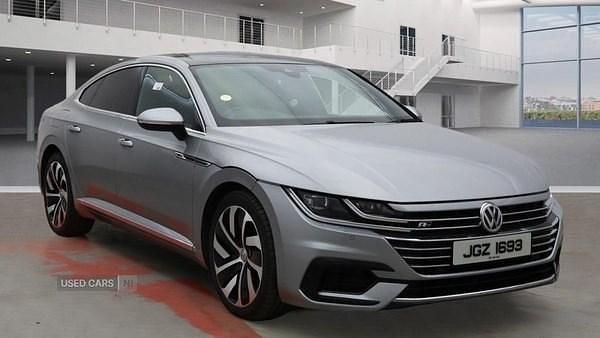 Silver Used 2018 VW Arteon R-line Hatchback | £15,950 (Fair price) - Image 1/4