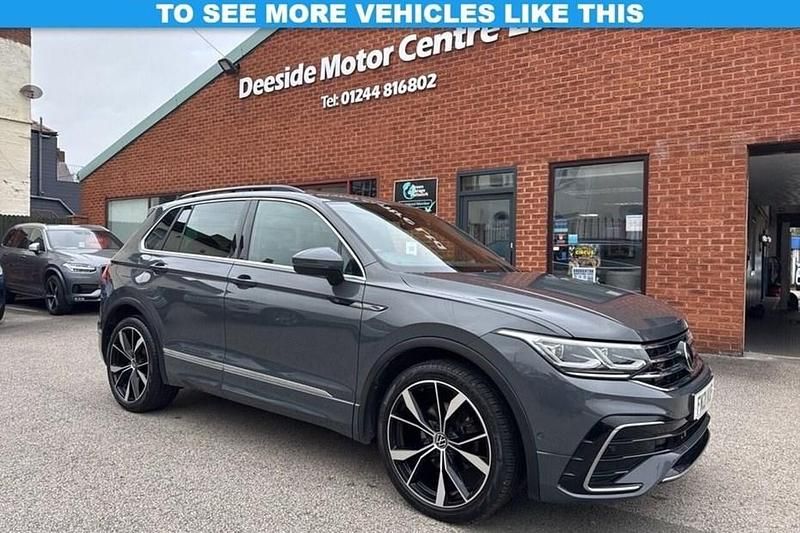 Used VW Tiguan R-line 150 HP (110 kW) 2021 Grey SUV