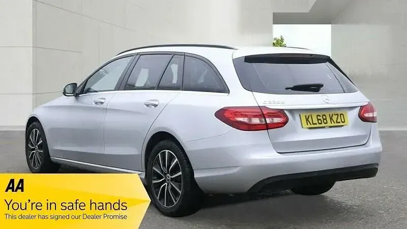 Used Mercedes C220 SE 2019 Silver Estate