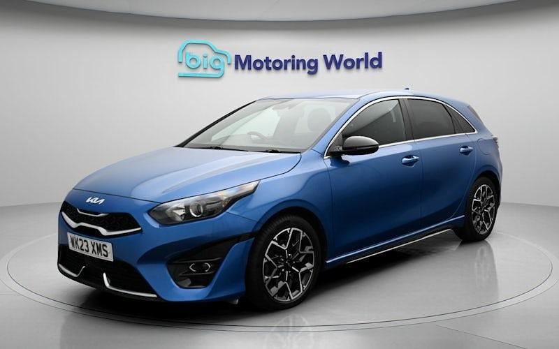 Used Kia Ceed GT-Line 160 HP (117 kW) 2023 Blue Hatchback