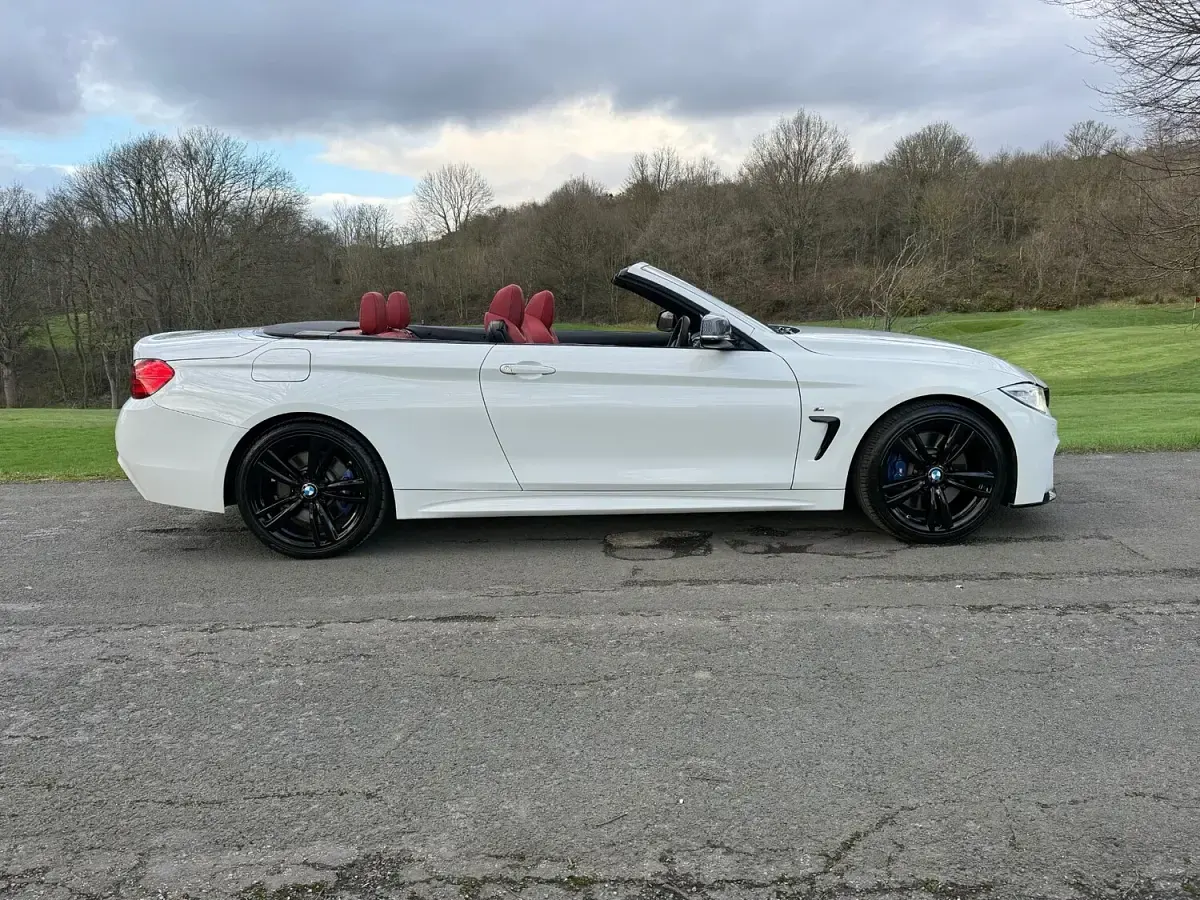 Used BMW 430 Cabriolet M Sport 252 HP (185 kW) 2017 White Cabriolet