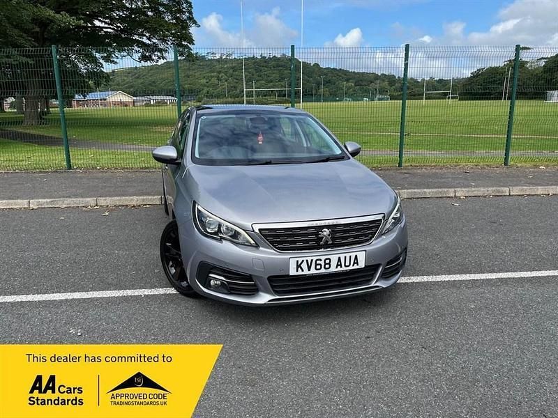 Grey Used 2018 Peugeot 308 Allure Hatchback | £8,495 (Fair price) - Image 1/4