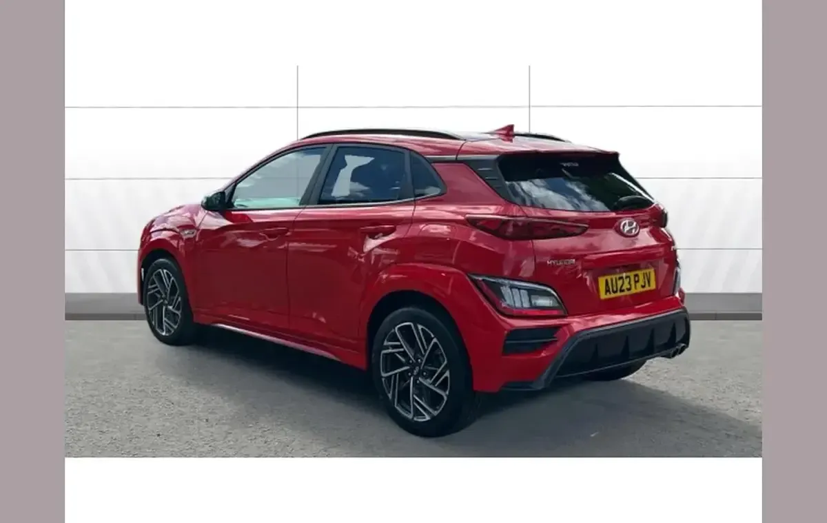 Used Hyundai Kona N Line 117 HP (86 kW) 2023 Red SUV