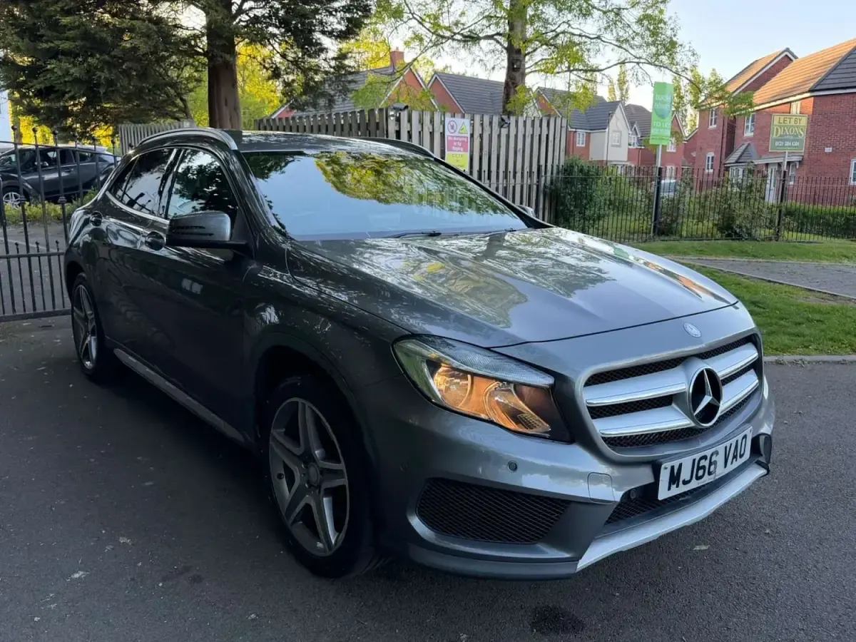 Used Mercedes GLA220 AMG line 177 HP (130 kW) 2016 Grey SUV
