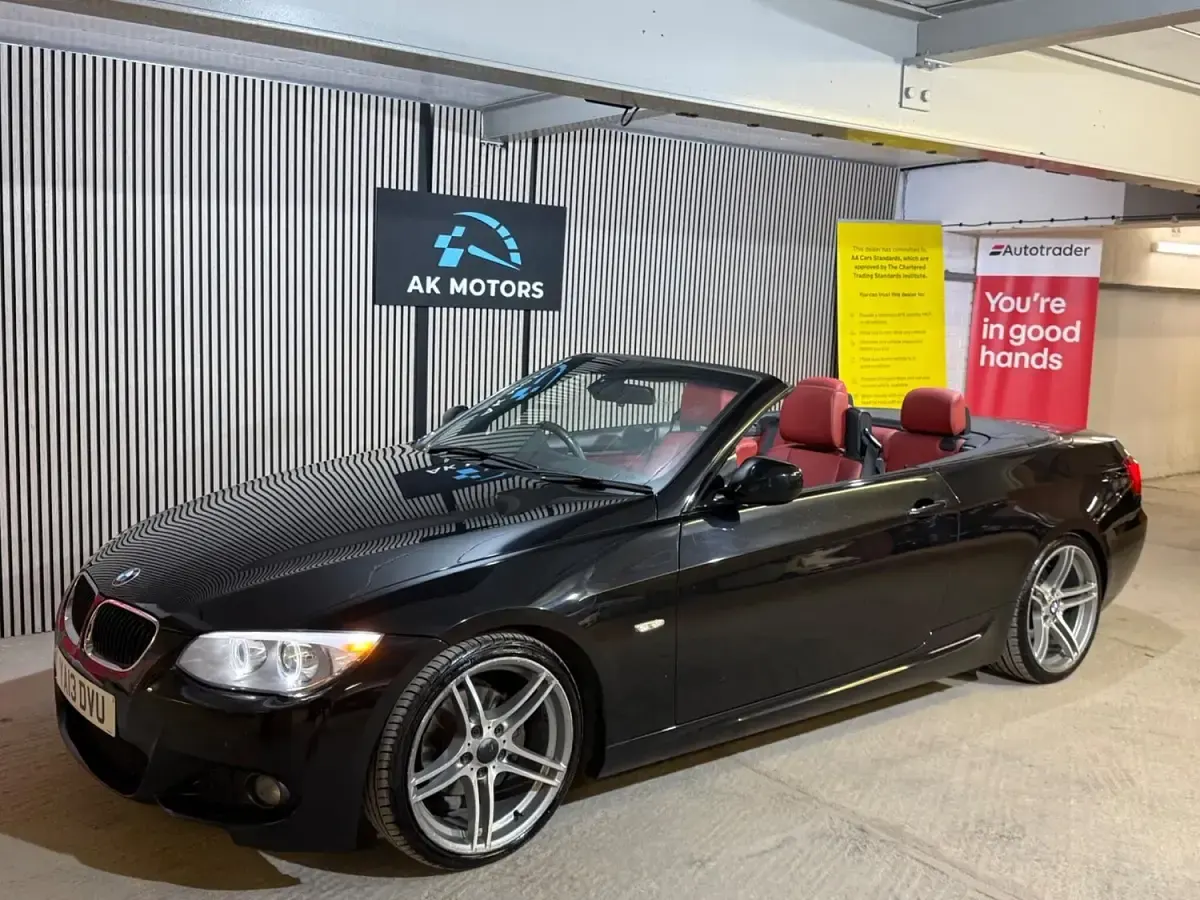 Used BMW 320 Cabriolet M Sport 170 HP (125 kW) 2013 Black Cabriolet