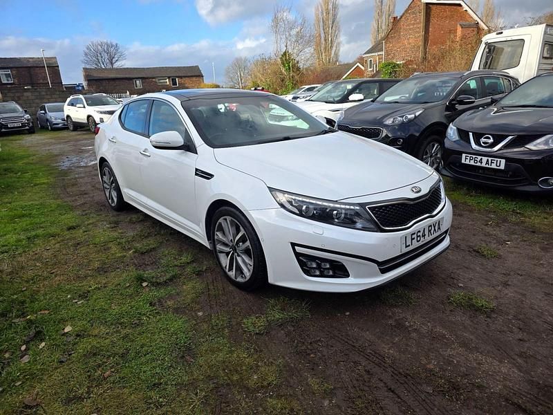 Used Kia Optima 2014 White Sedan