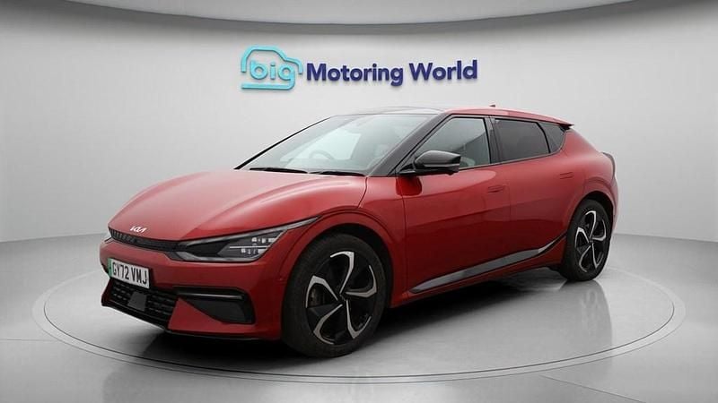Used Kia EV6 GT-Line S 166 kW (226 HP) 2022 Red SUV