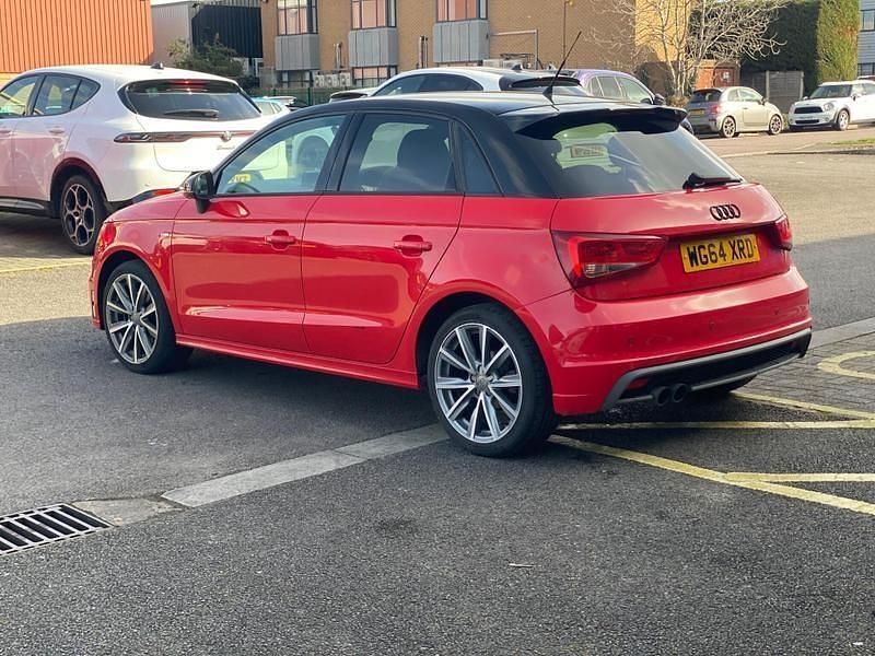 Used Audi A1 Sportback S-Line 122 HP (89 kW) 2015 Red Hatchback