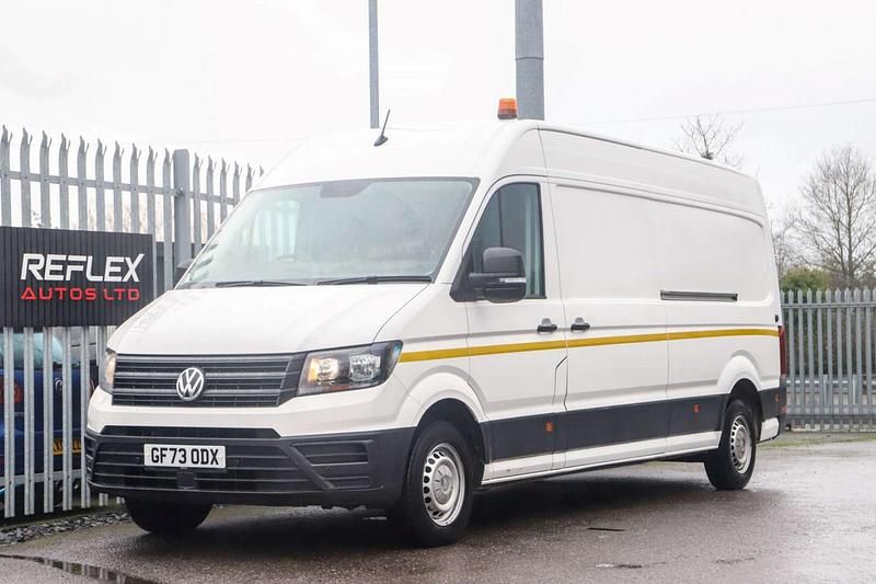 White Used 2023 VW Crafter Trendline Van | £26,994 (A bit pricey) - Image 1/4