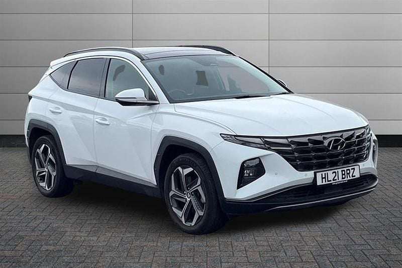 White Used 2021 Hyundai Tucson Ultimate SUV | £19,196 (Good price) - Image 1/2