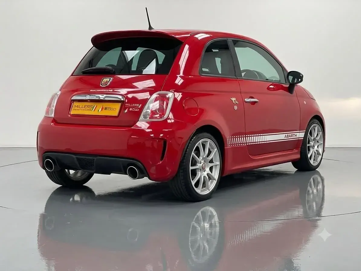 Used Abarth 500 Esseesse 135 HP (99 kW) 2009 Red Hatchback