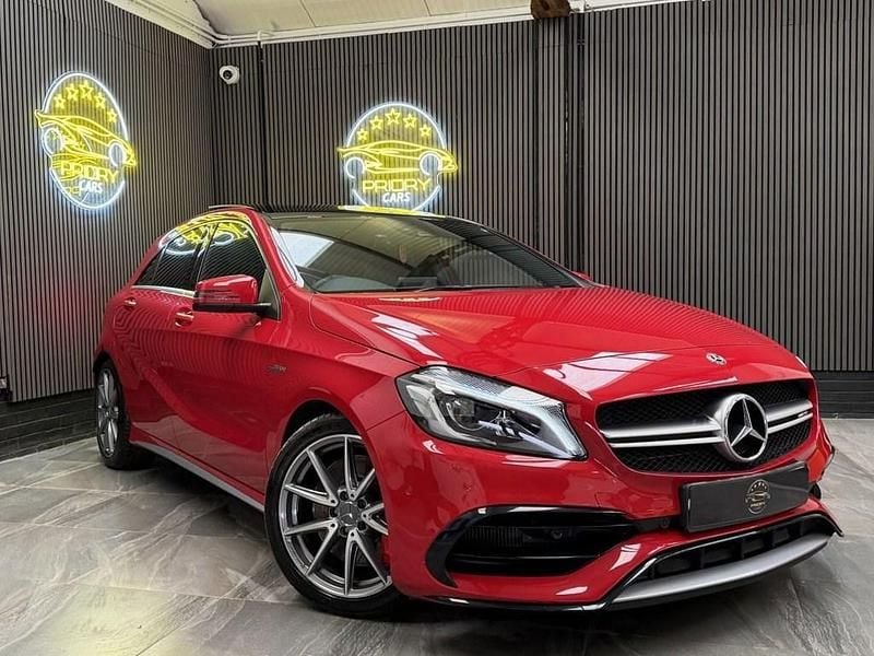 Used Mercedes A45 AMG AMG 360 HP (264 kW) 2017 Red Hatchback