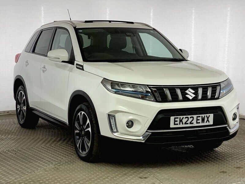 White Used 2022 Suzuki Vitara SZ5 SUV | £18,390 (Fair price) - Image 1/4
