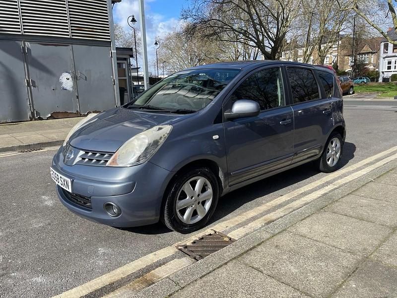 Used Nissan Note Acenta 88 HP (64 kW) 2008 Grey Hatchback