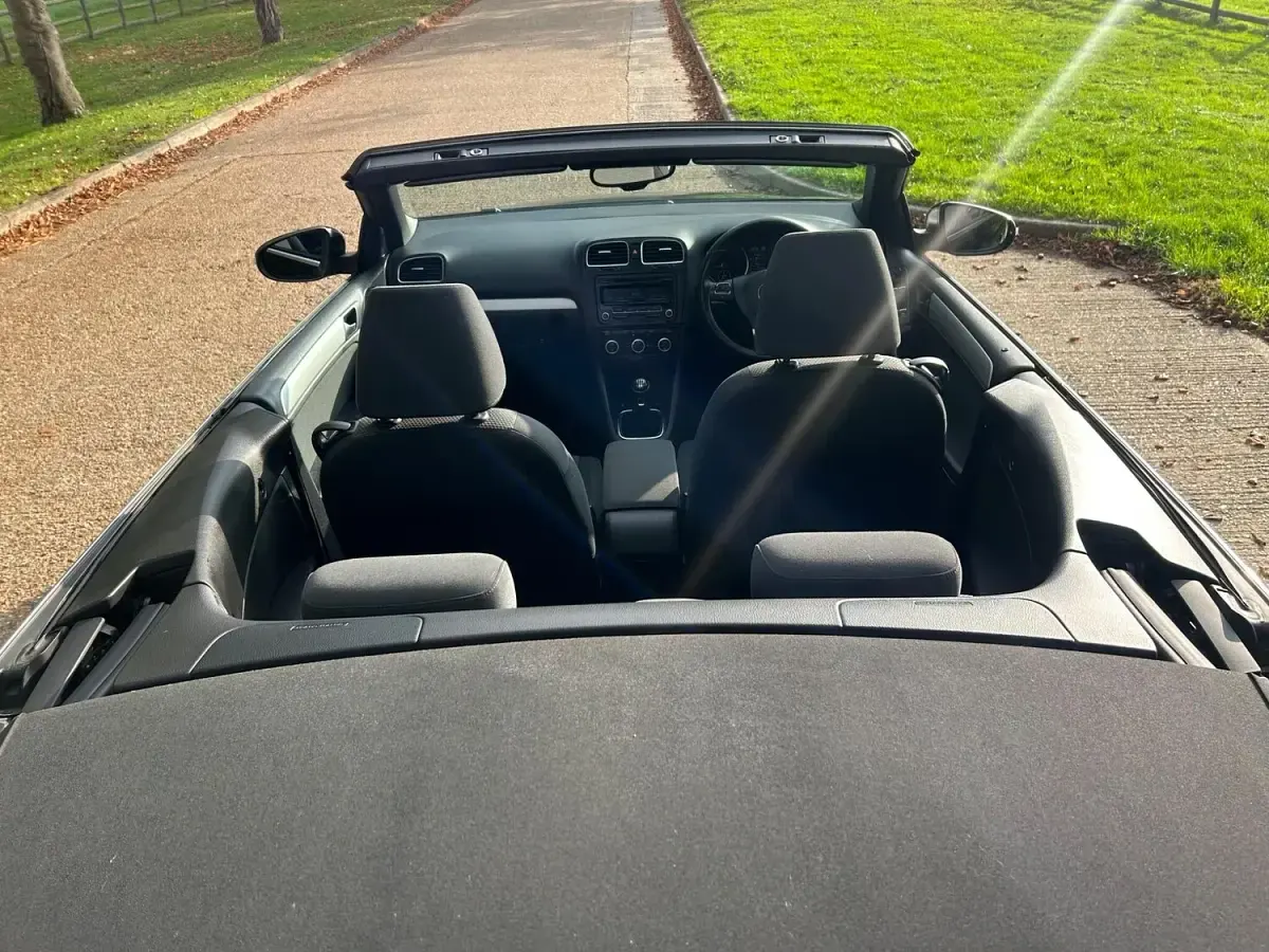 Used VW Golf Cabriolet SE 2013 Black Cabriolet