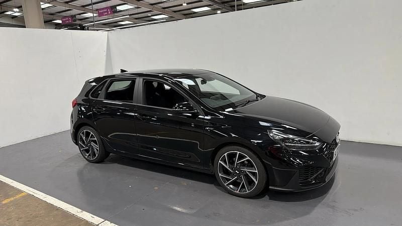 Black Used 2022 Hyundai i30 N Line Hatchback | £15,477 (Fair price) - Image 1/4