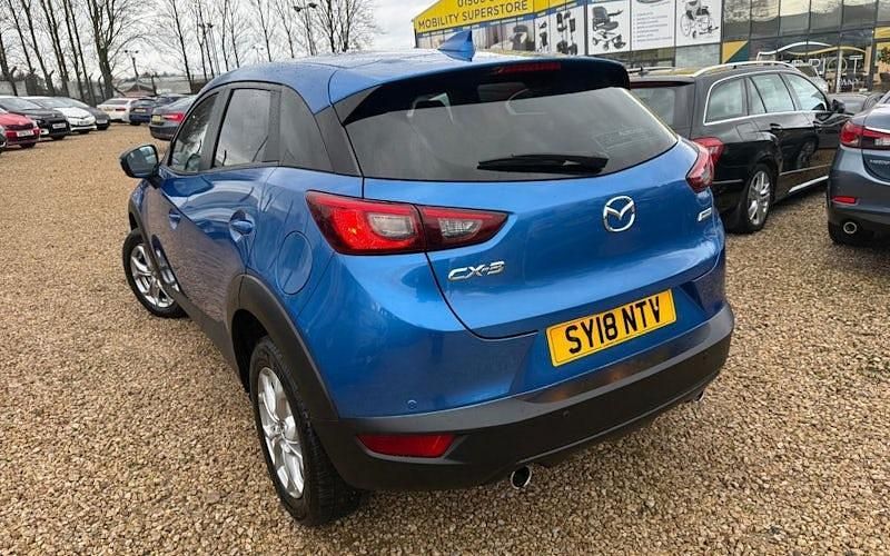Used Mazda CX-3 121 HP (88 kW) 2018 Blue SUV