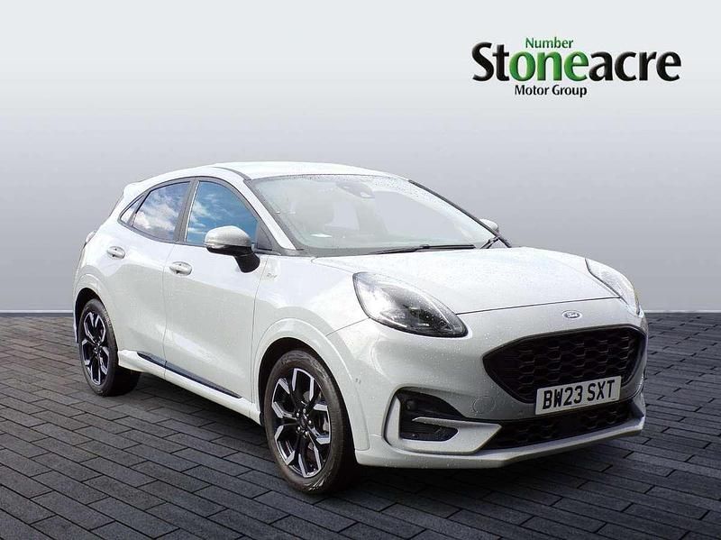 Grey Used 2023 Ford Puma Gen-E ST-Line X SUV | £15,995 - Image 1/4