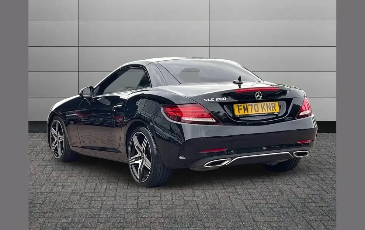 Used Mercedes SLC200 Edition 184 HP (135 kW) 2020 Black Cabriolet
