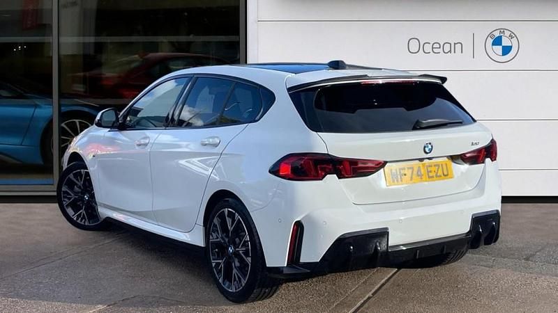 Used BMW 120 M Sport 168 HP (123 kW) 2024 White Hatchback