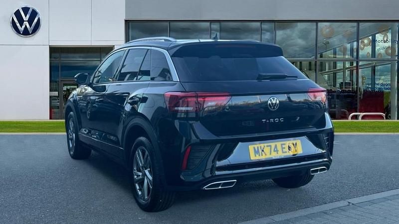 Used VW T-Roc R-line 150 HP (110 kW) 2024 Black SUV