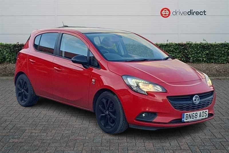 Used Vauxhall Corsa 75 HP (55 kW) 2018 Red Hatchback