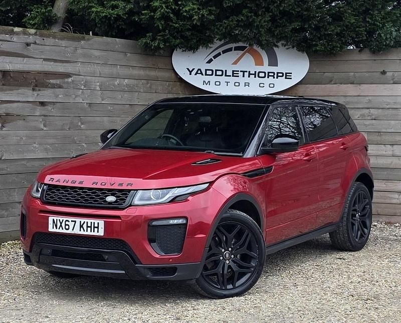 Used Land Rover Range Rover evoque HSE Dynamic 2017 Red SUV