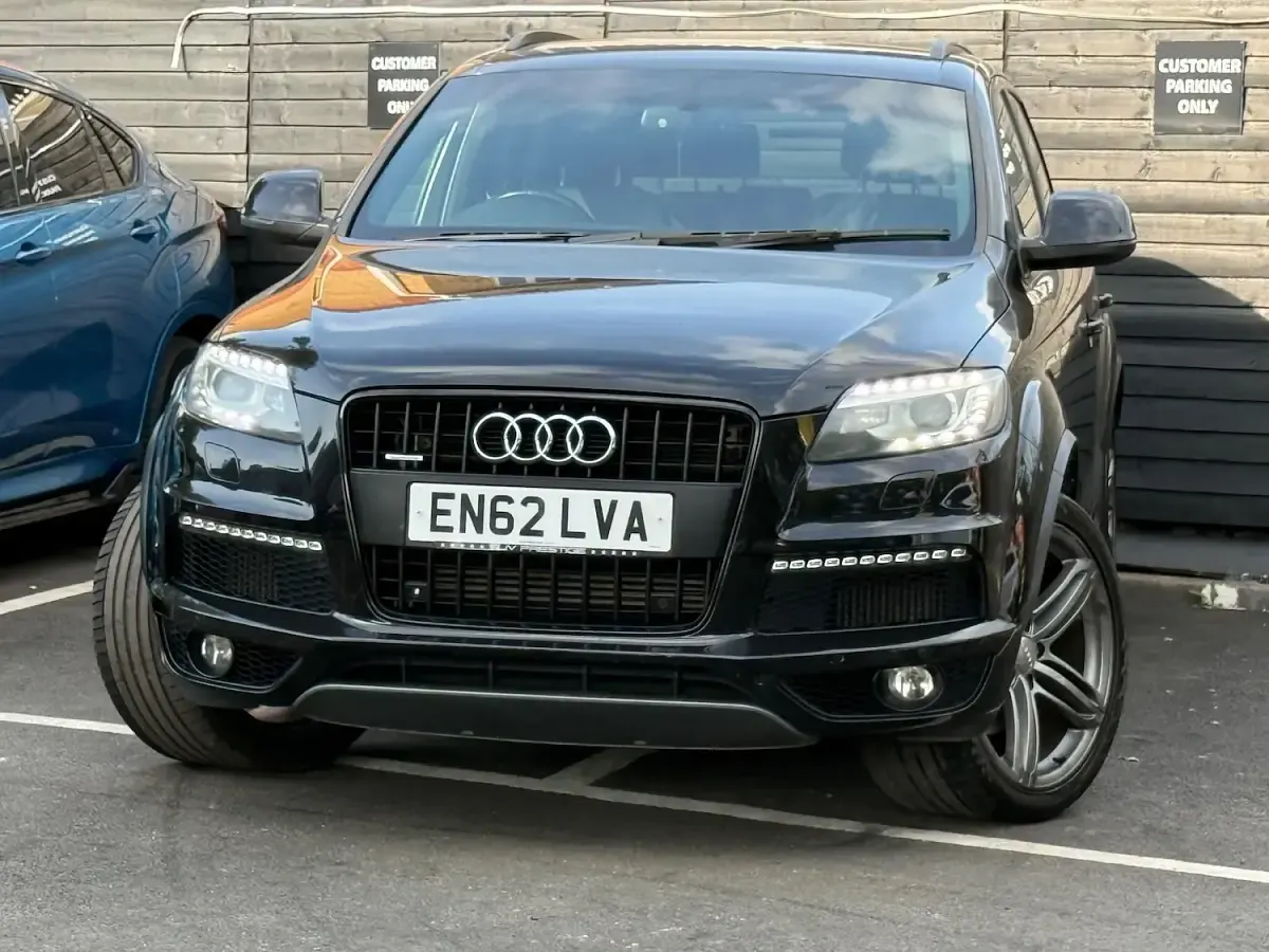 Used Audi Q7 S-line plus 245 HP (180 kW) 2013 Black SUV