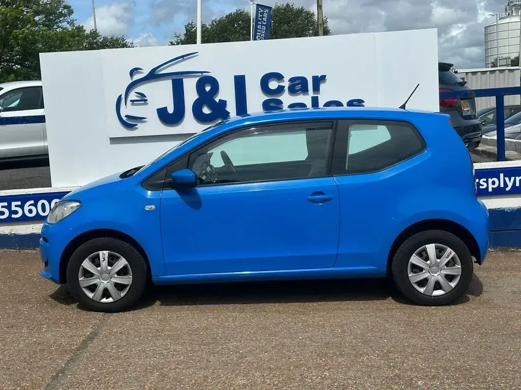 Used VW up! move up! 60 HP (44 kW) 2014 Blue Hatchback