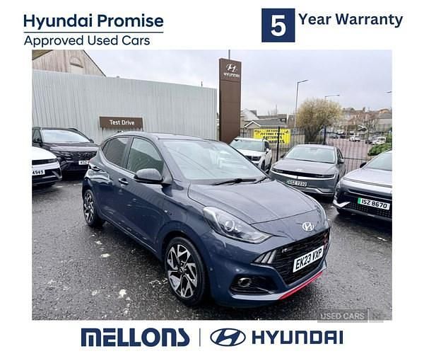 Used Hyundai i10 N Line 2023 Grey Hatchback