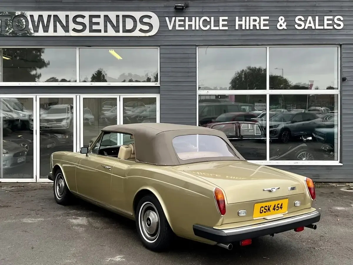 Used Rolls Royce Corniche 1981 Gold/brown Cabriolet