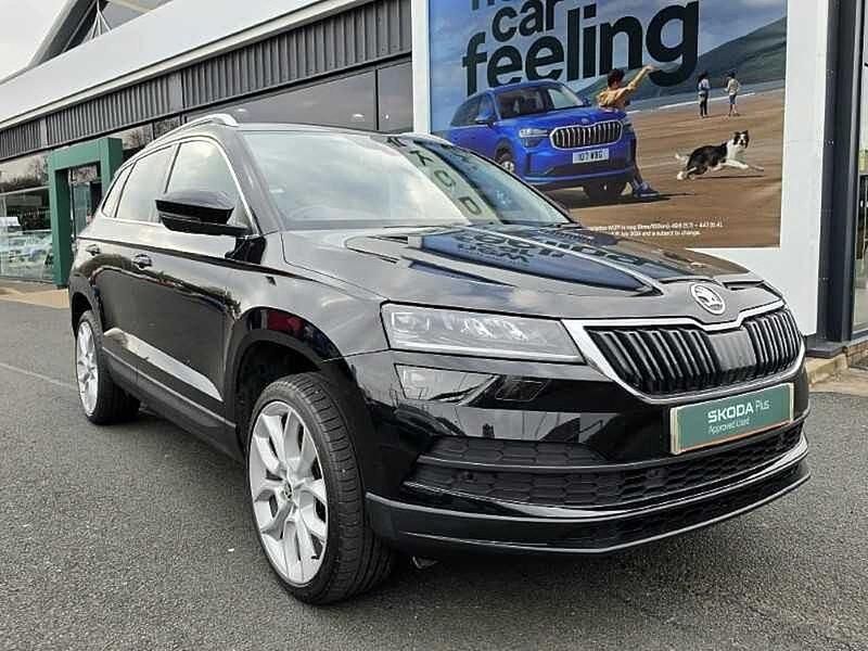 Used Skoda Karoq SE L 150 HP (110 kW) 2020 Black SUV