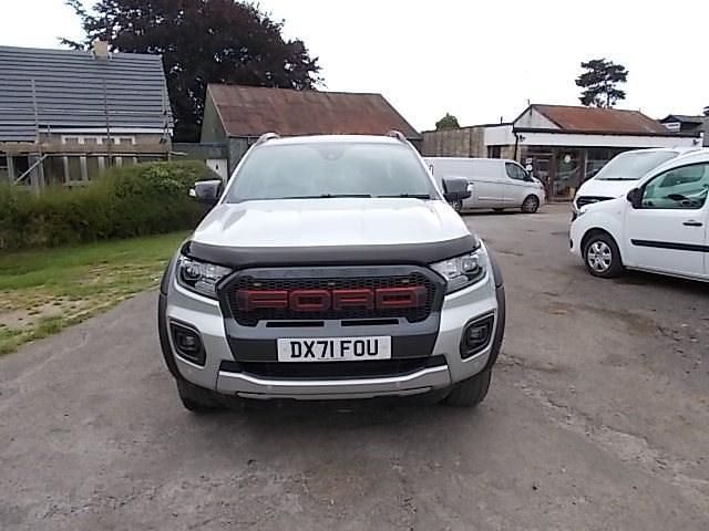 Begagnad Ford Ranger Wildtrack 2021 Silver Pickup