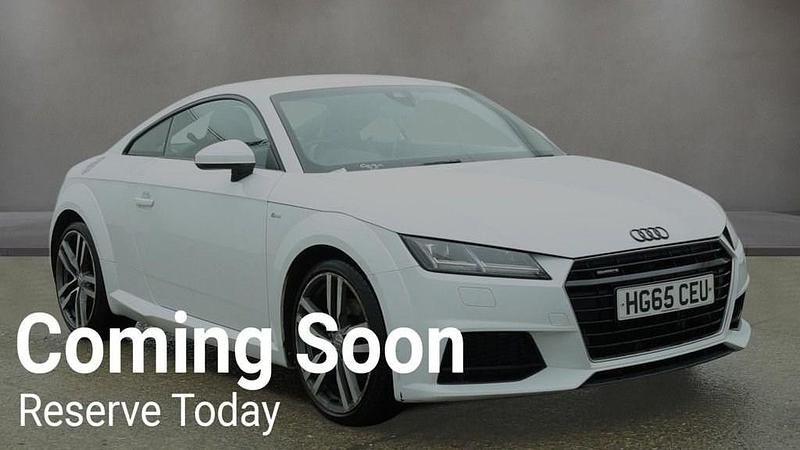 Used Audi TT S-Line 230 HP (169 kW) 2016 White Coupe