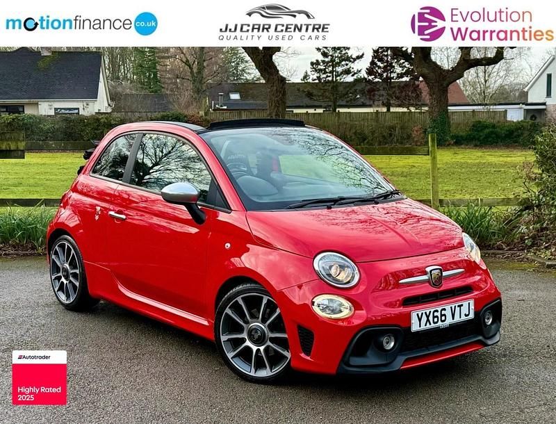 Used Abarth 595 Turismo 165 HP (121 kW) 2016 Red Cabriolet