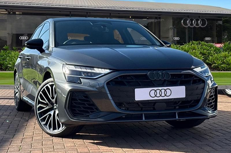 Grey New 2025 Audi S3 Sportback Black Edition Hatchback | £43,280 (Fair price) - Image 1/4