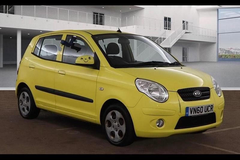 Yellow Used 2010 Kia Picanto Hatchback | £1,999 (Good price) - Image 1/1