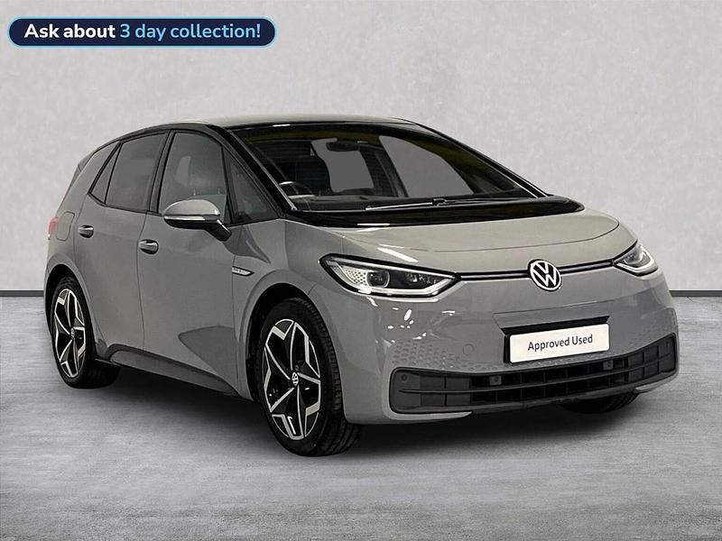Grey Used 2021 VW ID.3 Pro Hatchback | £16,367 (Fair price) - Image 1/4