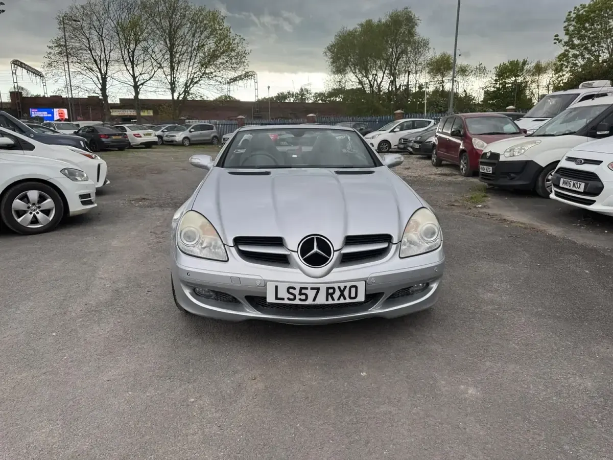 Used Mercedes SLK200 2007 Silver Cabriolet