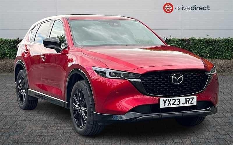 Red Used 2023 Mazda CX-5 Homura-Line SUV | £23,833 (Good price) - Image 1/4