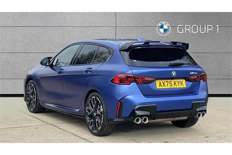 Used BMW M135 Comfort Edition 300 HP (220 kW) 2025 Frozen portimao blue metallic bmwindivi Hatchback