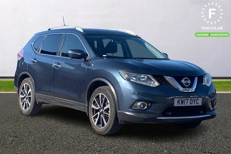 Blue Used 2017 Nissan X-Trail N-Vision SUV | £11,399 (Good price) - Image 1/4