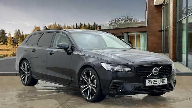 Black Used 2025 Volvo V90 Ultra Estate | £44,490 (Fair price) - Image 1/4