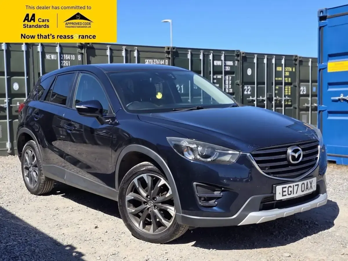 Begagnad Mazda CX-5 Inclusive 175 HK (128 kW) 2017 Blå SUV