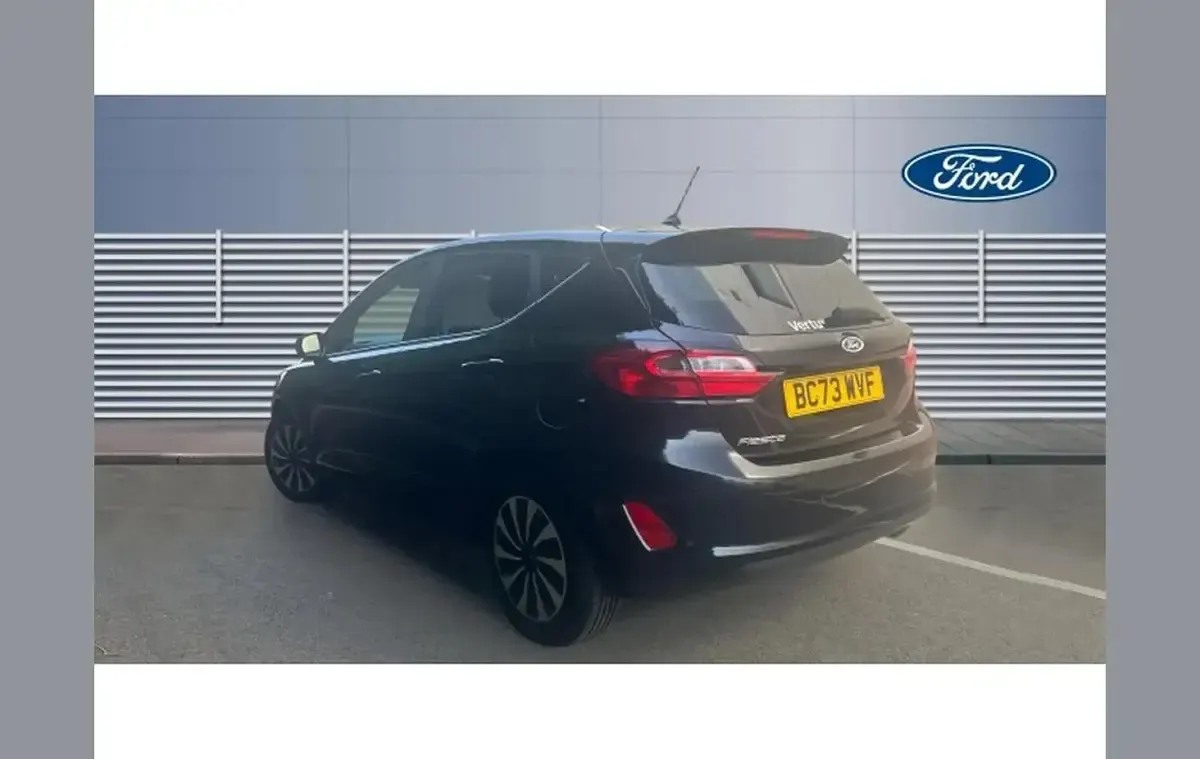 Used Ford Fiesta Titanium 99 HP (72 kW) 2024 Black Hatchback