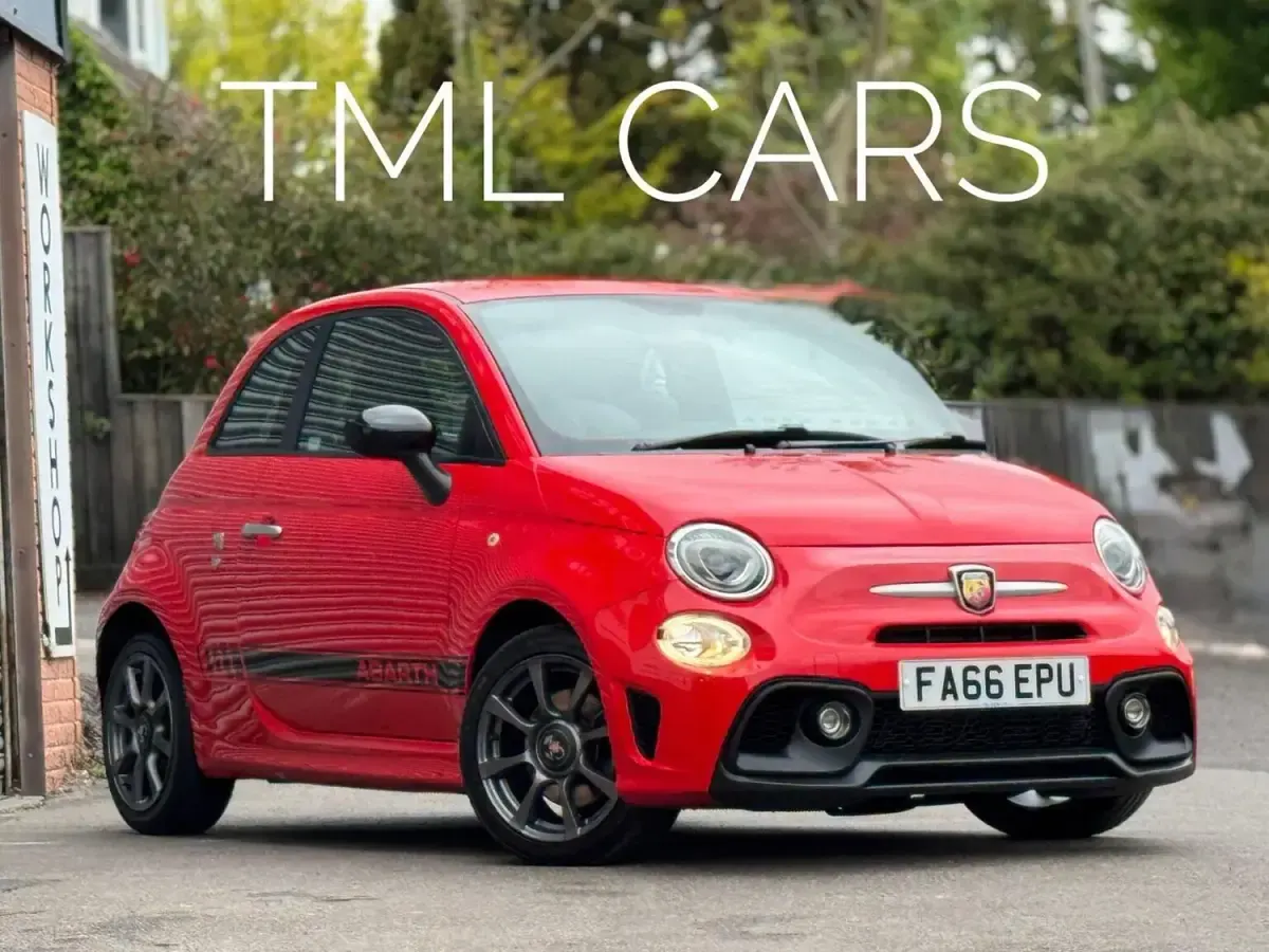 Begagnad Abarth 595 2017 Röd Halvkombi