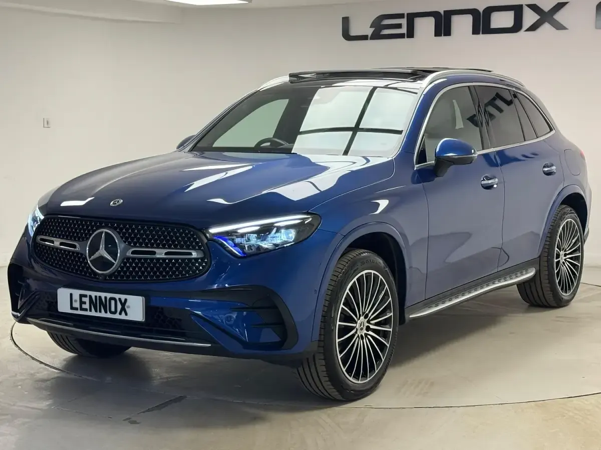 Used Mercedes GLC300e AMG line 2024 Blue SUV