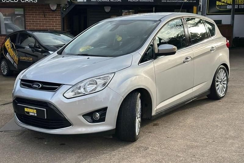 Used Ford C-MAX Titanium 140 HP (102 kW) 2012 Silver MPV